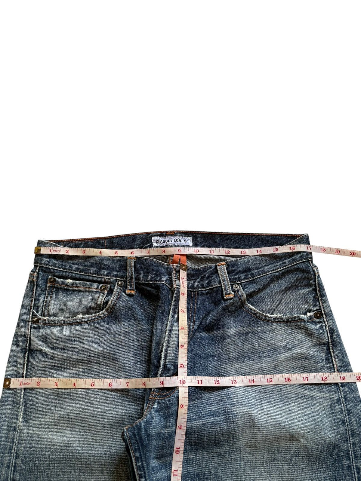 Levi's Vintage 90s Classic Levis 503 Faded Wash Baggy Jeans Size US 34 / EU 50 - 12 Thumbnail