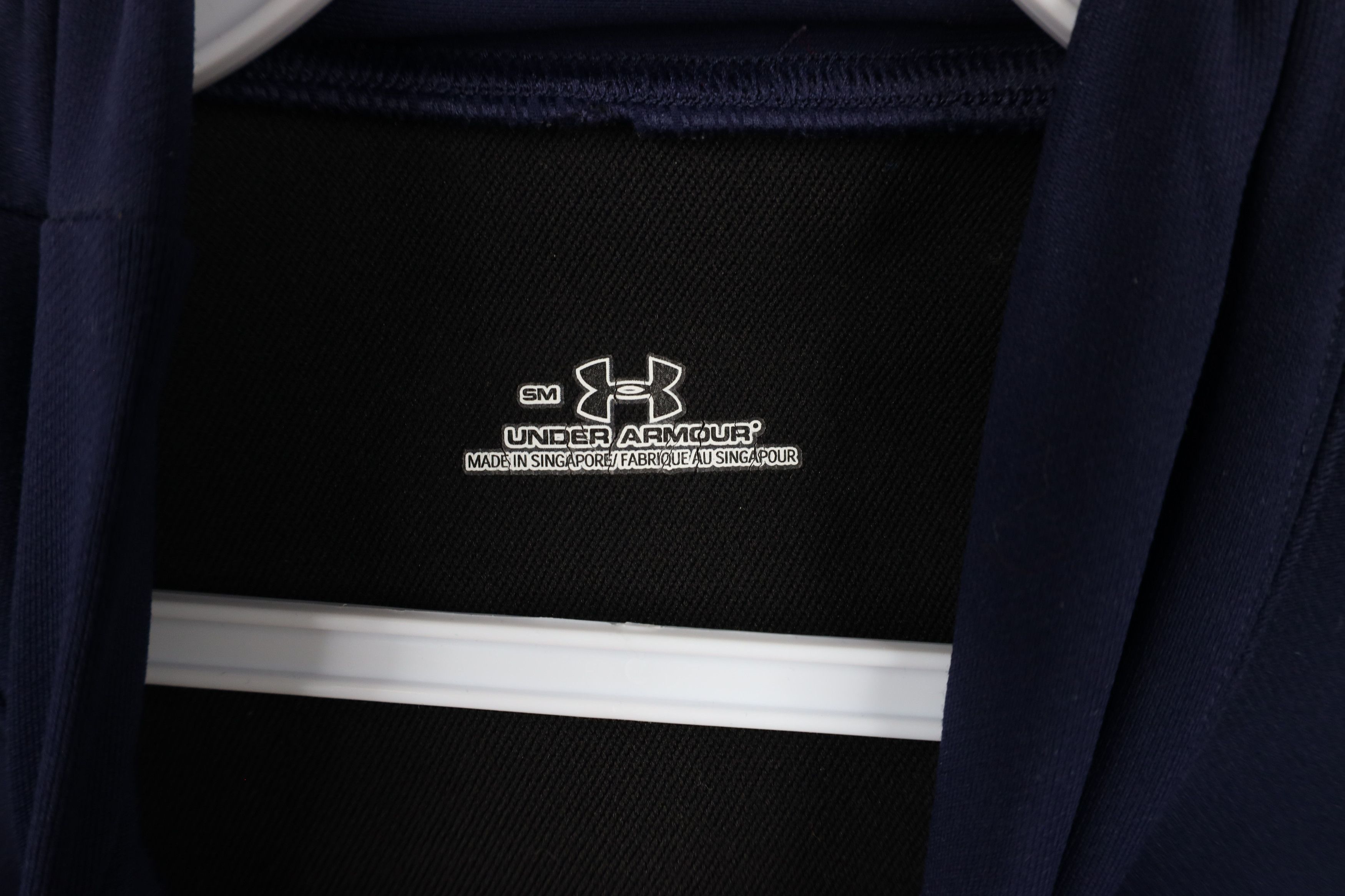 Under Armour × Vintage Under Armour Compression Mock Neck Long Sleeve T-Shirt Navy Size US S / EU 44-46 / 1 - 6 Thumbnail