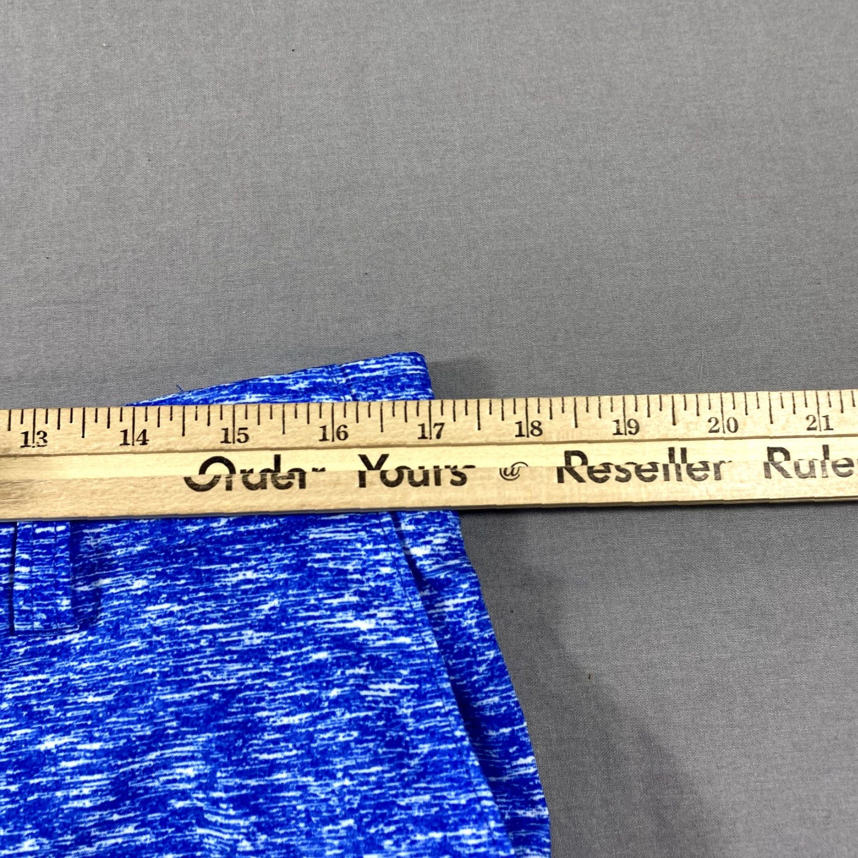Vintage Reel Legends Shorts Womens 12 Heather Blue Outdoors Lightweight Pocket 34x4 Fish 34x4 Size 34" / US 12 / IT 48 - 7 Thumbnail