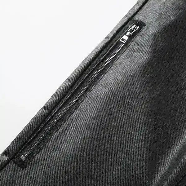 VIBE zipper wax utility stack hiphop jeans Size US 32 / EU 48 - 6 Thumbnail