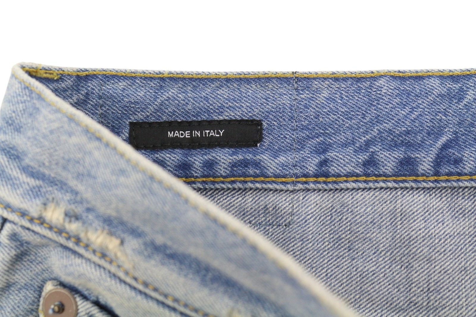 R13 X-BF 27 Merrin Blue Washed Low Rise PF25 Jeans 87206 Size 27" / US 4 / IT 40 - 11 Thumbnail