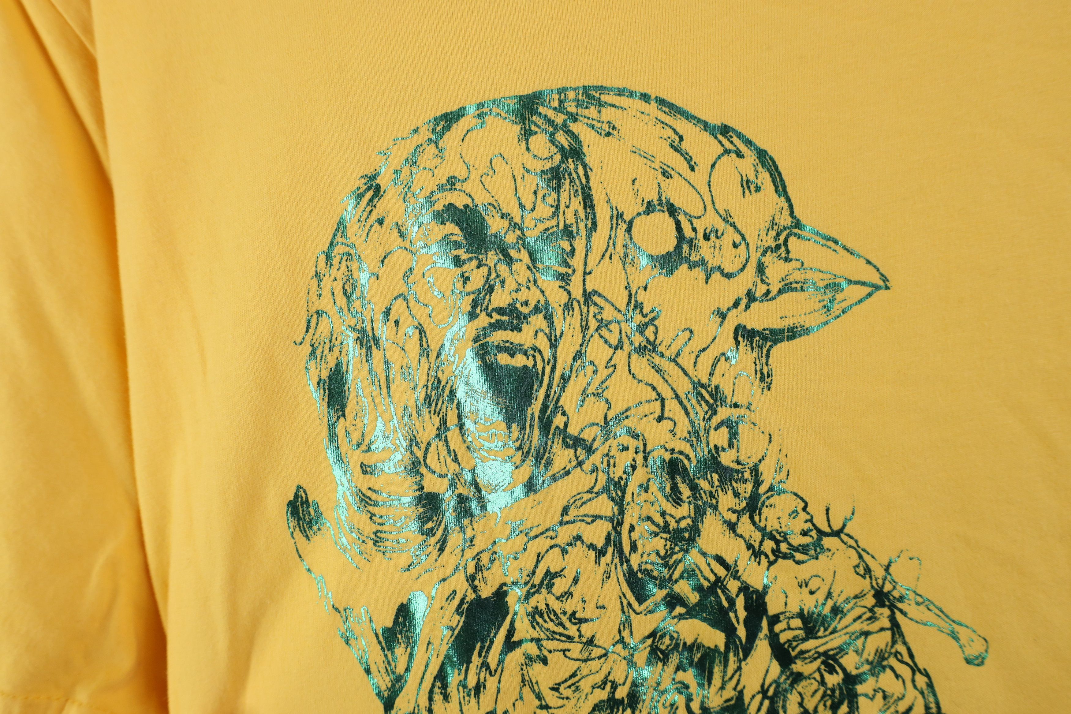 Nike Nike Metallic Foil Brasil Brazil World Cup Soccer T-Shirt Size US L / EU 52-54 / 3 - 6 Thumbnail