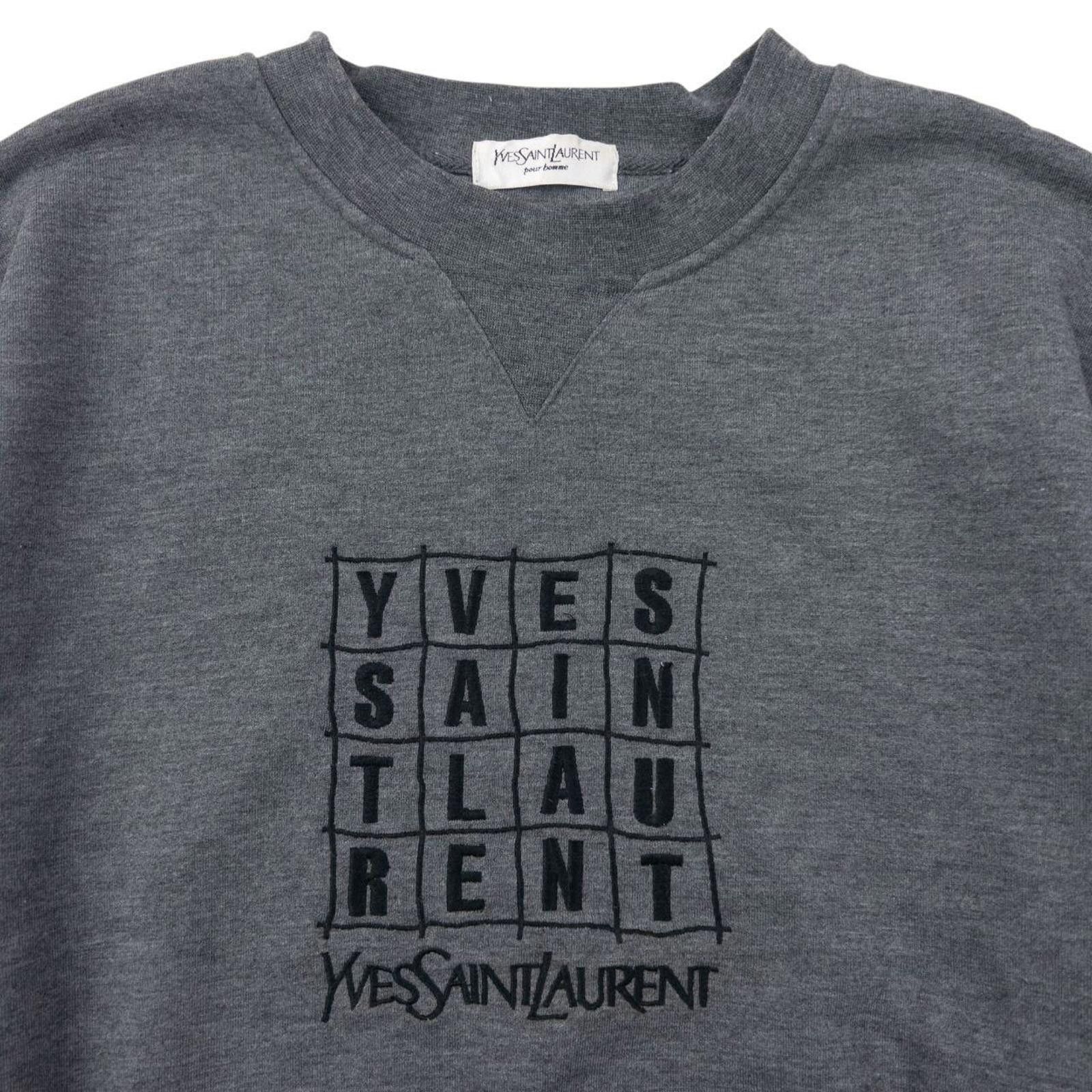 Vintage 2000s YSL Yves Saint Laurent Sweatshirt Size M
