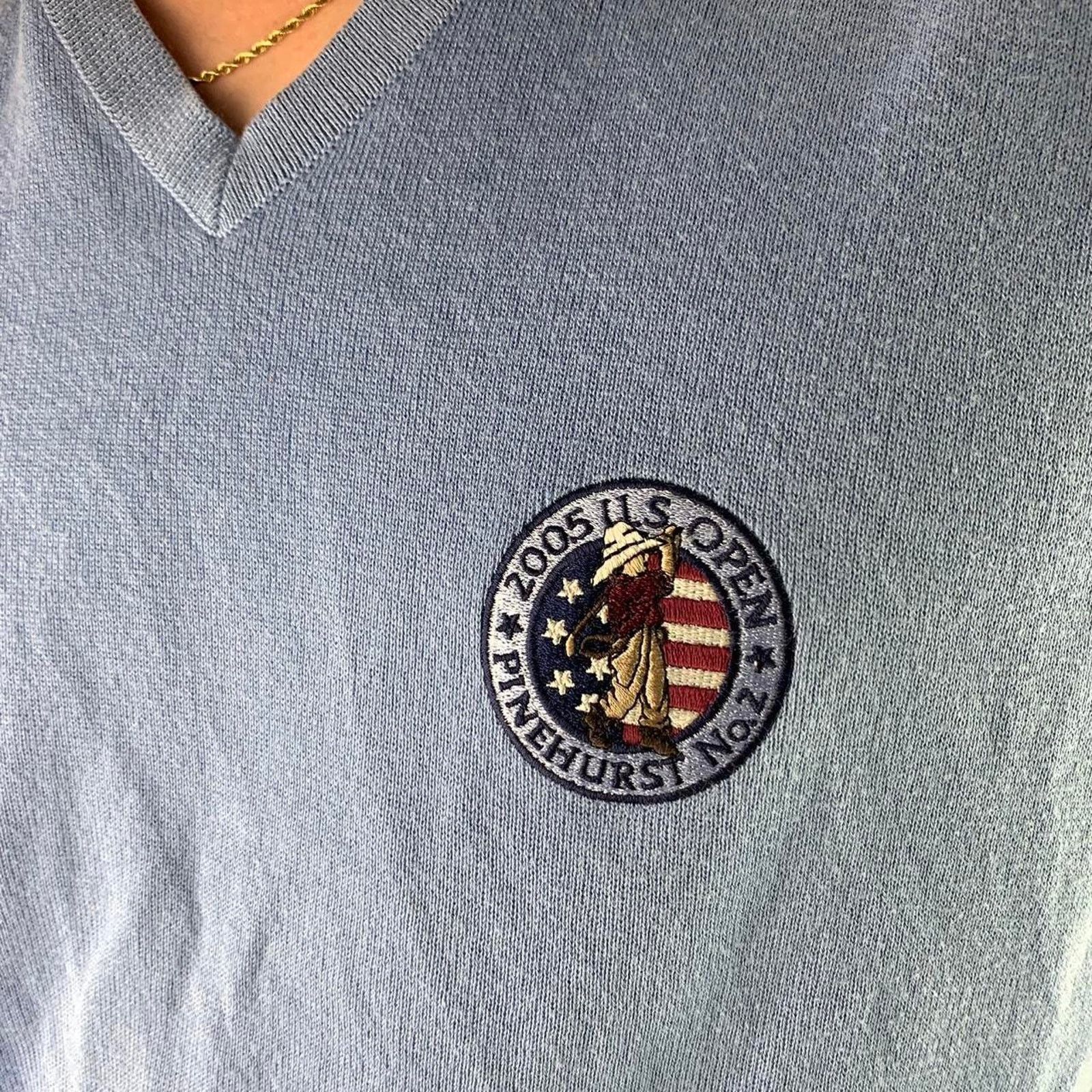 Ralph Lauren × Vintage Vintage Polo Golf Ralph Lauren Embroidered Sweater vest Size US XL / EU 56 / 4 - 4 Thumbnail