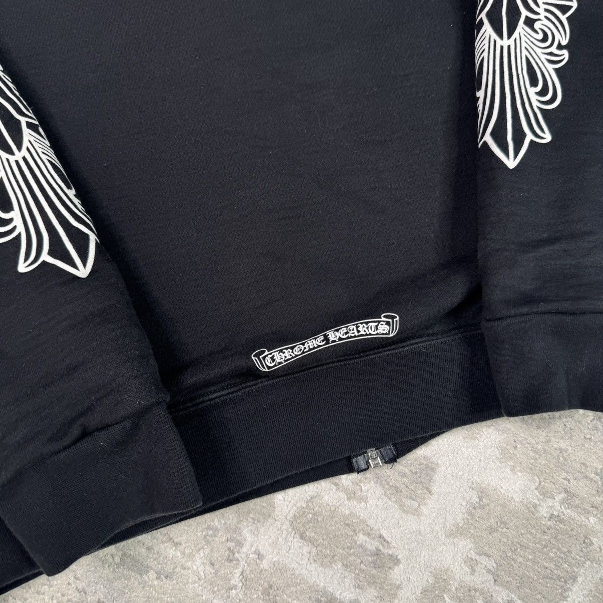 Chrome Hearts Aspen exclusive floral thermal zip up hoodie Size US L / EU 52-54 / 3 - 3 Thumbnail