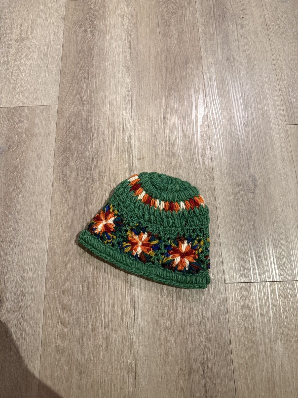 Supreme Supreme Crochet Beanie green Size ONE SIZE - 2 Thumbnail