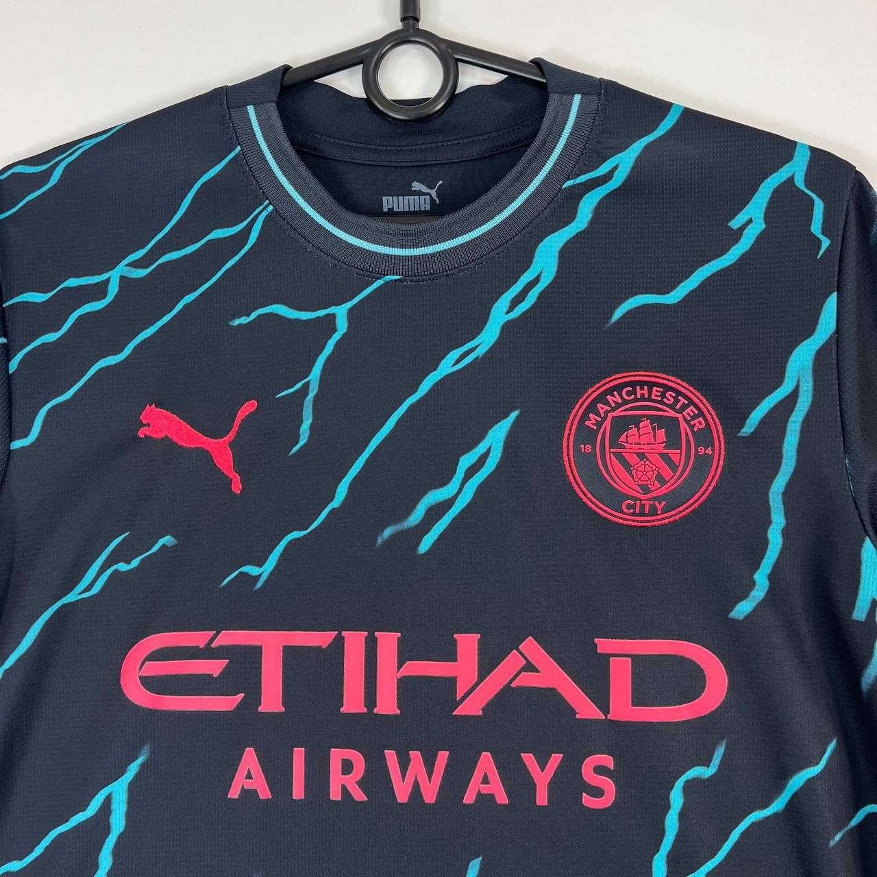 Puma Manchester City 2023 2024 Third Football Shirt Puma Size M Size US M / EU 48-50 / 2 - 2 Thumbnail