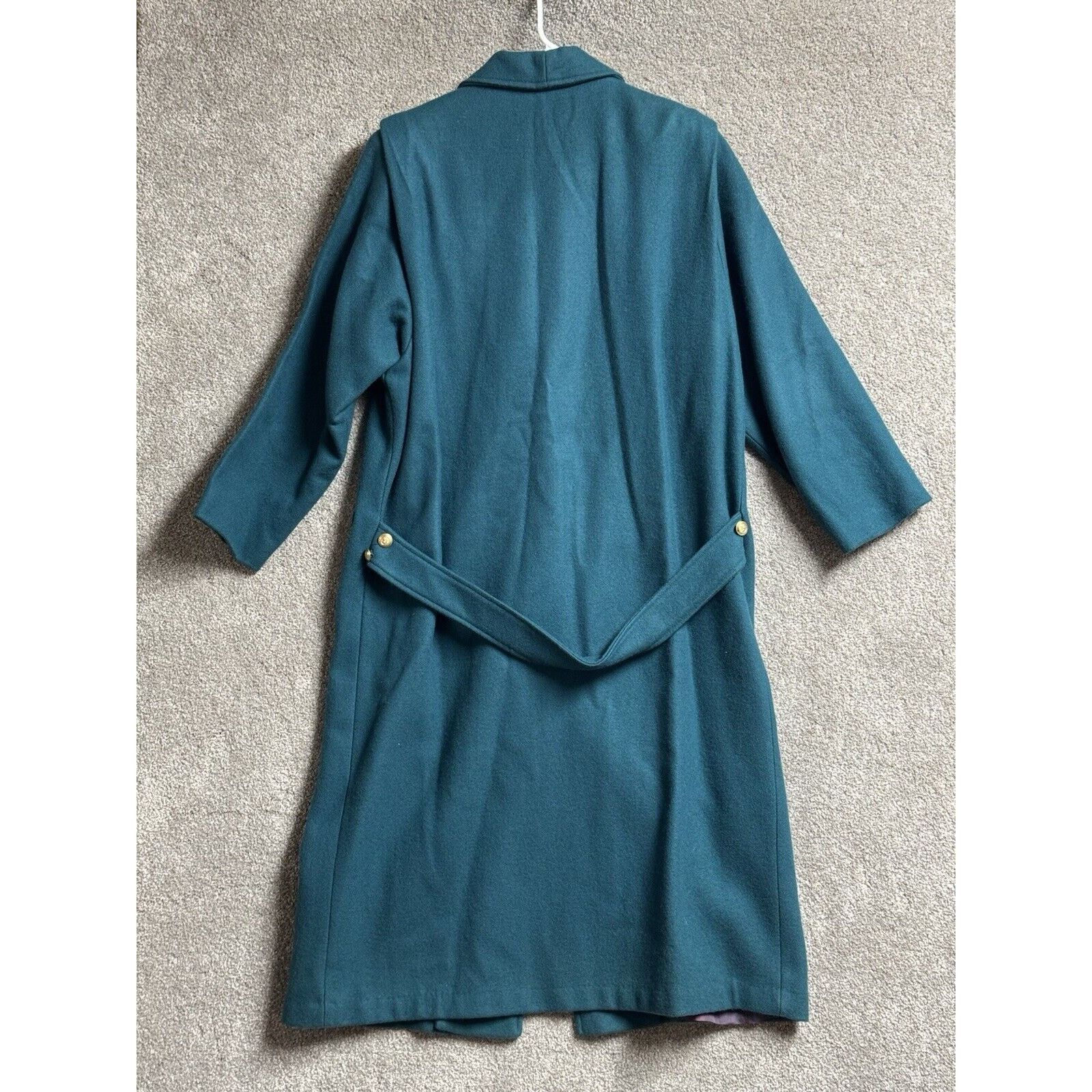 Other Maggie Lawrence Overcoat Women L 80s Vintage Double Breasted Size L / US 10 / IT 46 - 2 Thumbnail