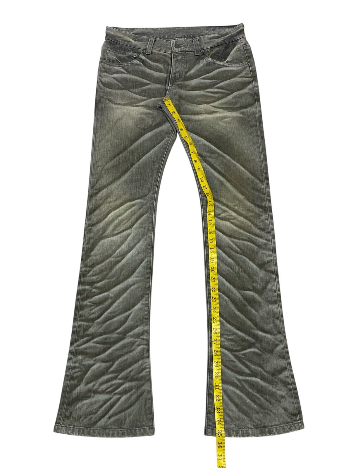 Tornado Mart 💃Tornado Mart Smokey Bootcut Denim Pants Size 30" / US 8 / IT 44 - 18 Thumbnail