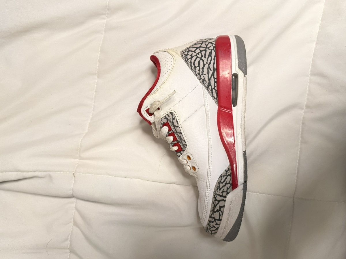 Jordan Brand Jordan 3’s “Cardinal” Size US 7 / IT 37 - 2 Thumbnail