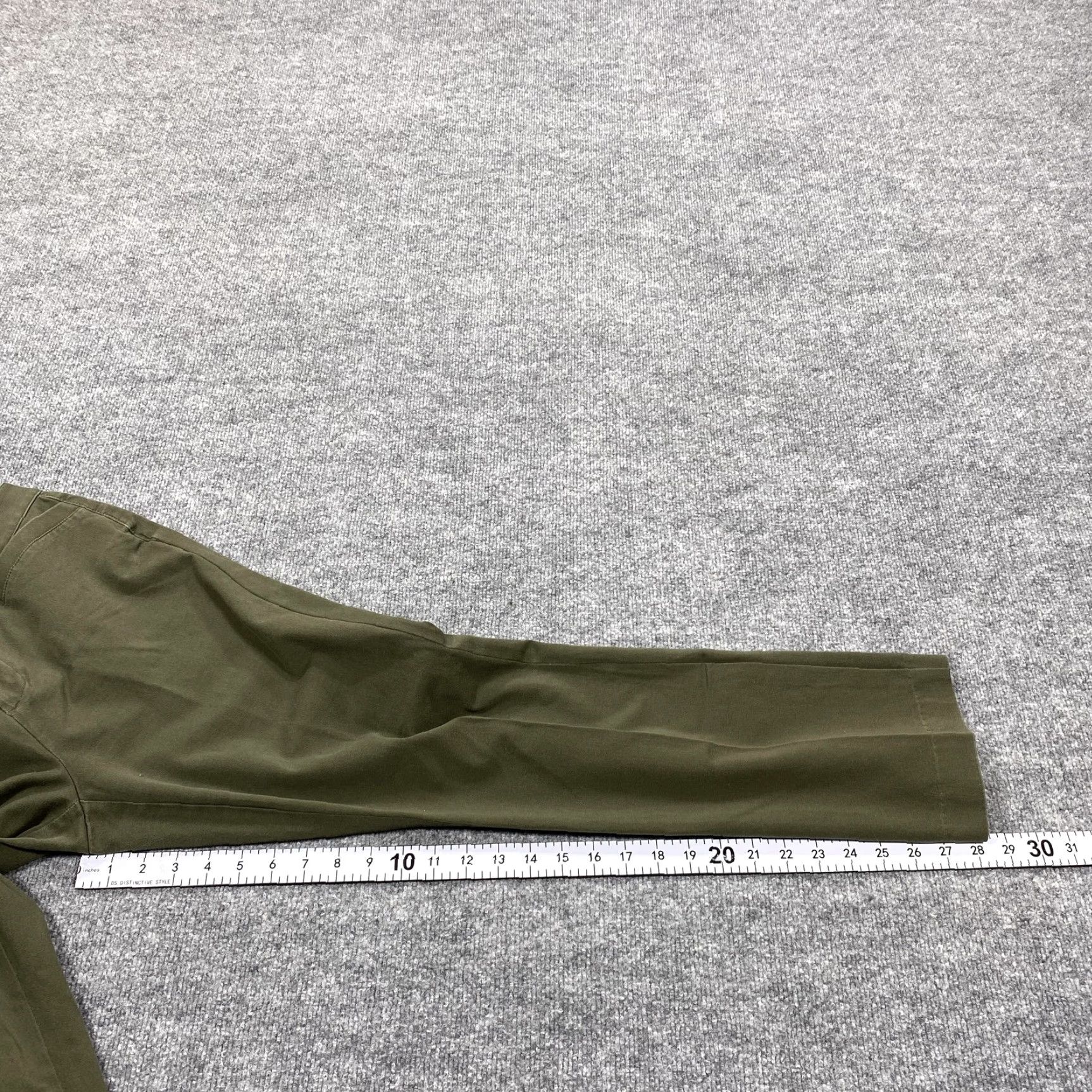 Coldwater Creek Coldwater Creek Pants Womens 10 Green Natural Fit Chino Straight Leg Stretch Size 32" / US 10 / IT 46 - 7 Thumbnail