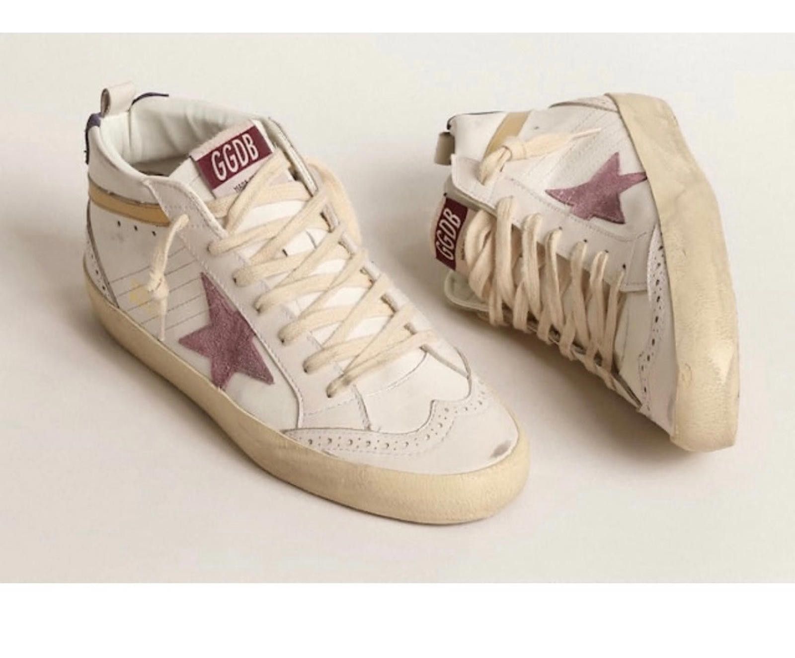 Golden Goose Golden Goose Mid Star Sneakers Size US 7.5 / IT 37.5 - 2 Thumbnail