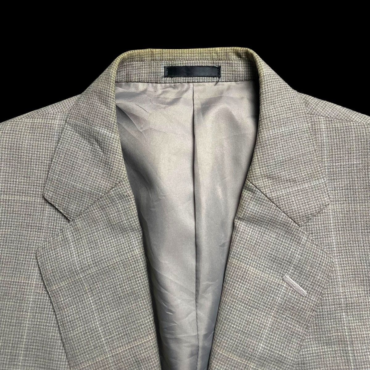 Burberry × Vintage VINTAGE BURBERRYS PURE NEW WOOL CHECKERED BLAZER COAT JACKET Size US M / EU 48-50 / 2 - 3 Thumbnail