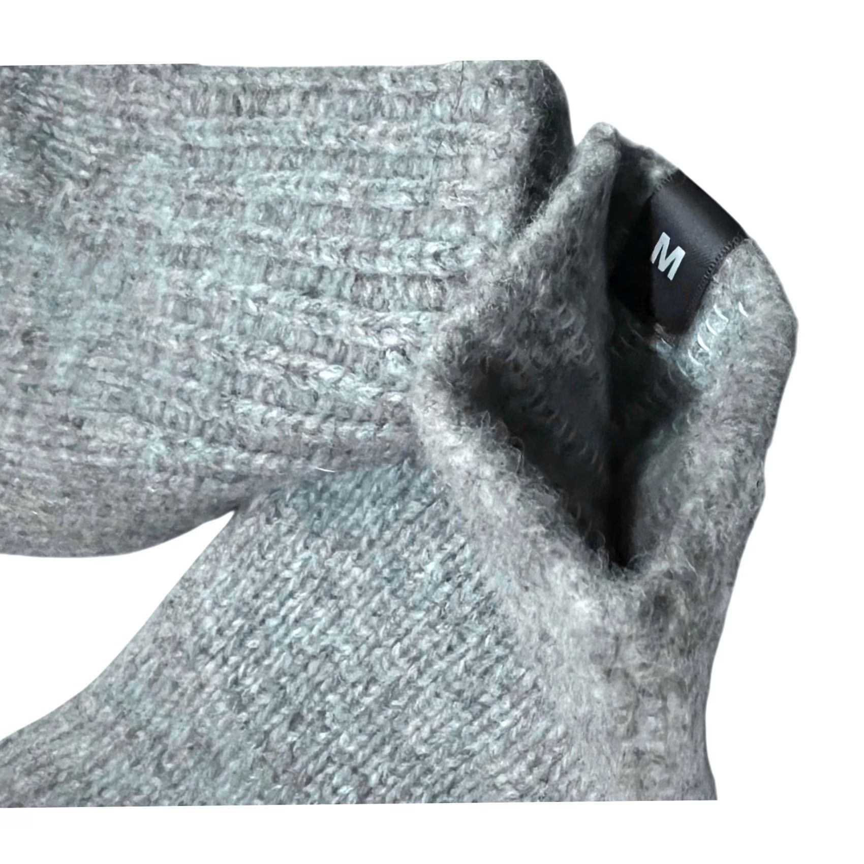 Montbell VINTAGE Mont-Bell Gloves Wool Knit Gray Adult Size Medium NEW Size ONE SIZE - 4 Thumbnail