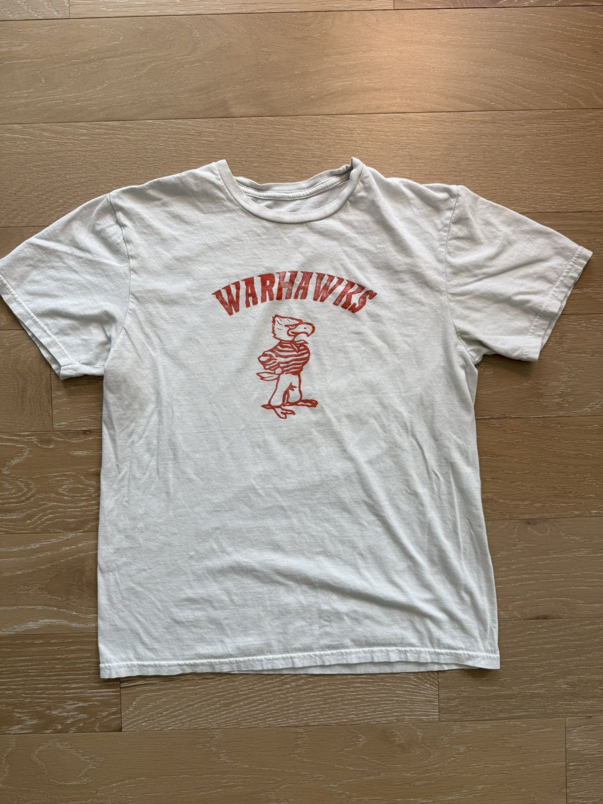 Vintage Retro Warhawks Team Sport Vintage Graphic Tee Size S / US 4 / IT 40 - 2 Thumbnail