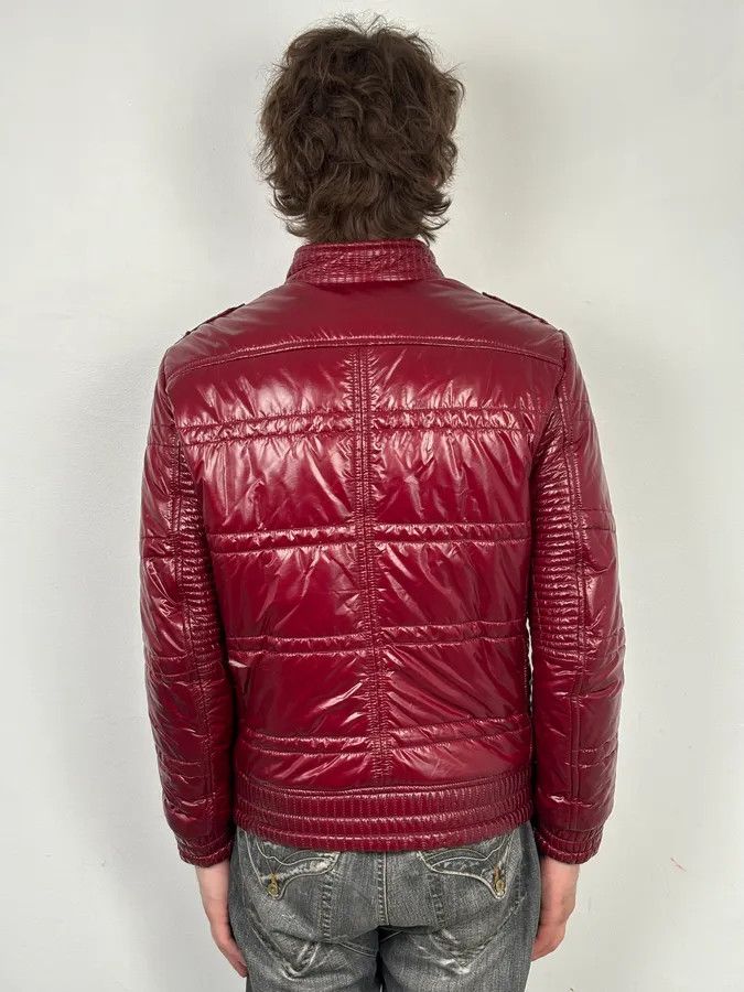 Daniele Alessandrini Daniele Alessandrini Bordeaux Nylon Quilted Jacket Size US S / EU 44-46 / 1 - 3 Thumbnail