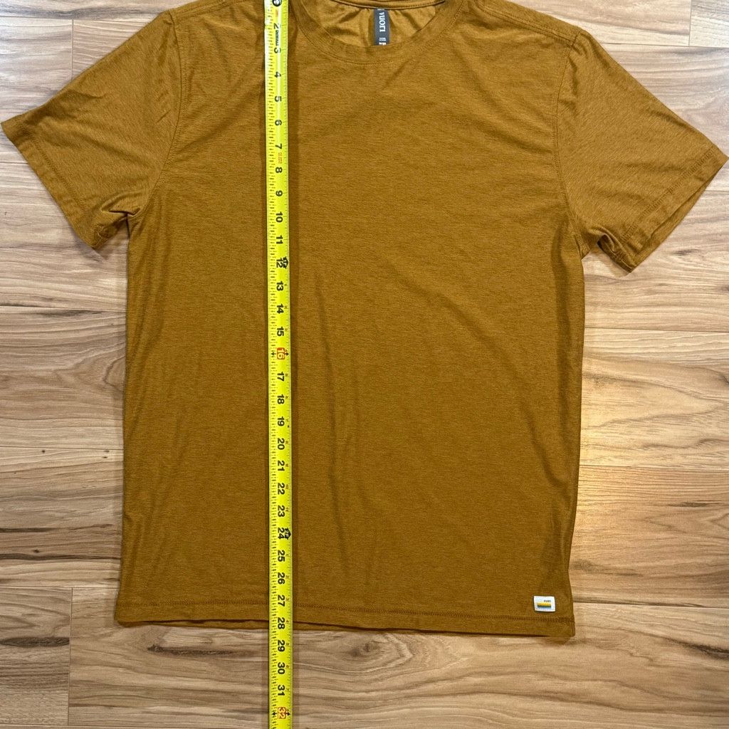 WISDOM Vuori Men’s The Rise Tee Shirt Large Size US L / EU 52-54 / 3 - 5 Thumbnail