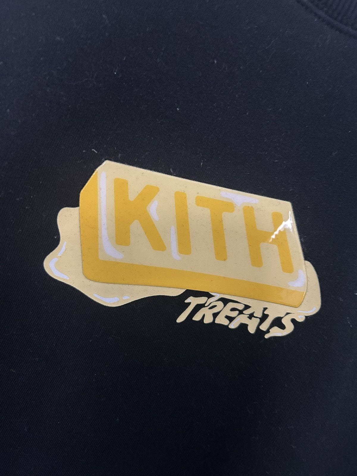 Kith Kith Treats Waffle Butter Nelson Crewneck - Black Size US L / EU 52-54 / 3 - 6 Thumbnail