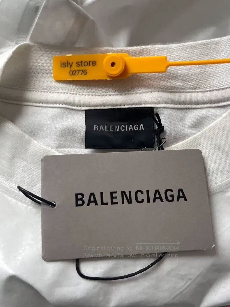 Balenciaga Balenciaga Error Loading Icon Round Neck Long Sleeve T-Shi Size US M / EU 48-50 / 2 - 5 Thumbnail