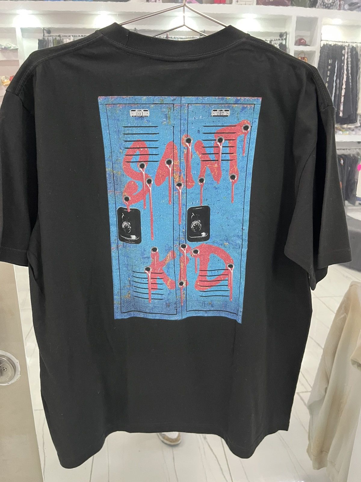 Saint Michael Saint Michael Saint Kid Black Tee Size US M / EU 48-50 / 2 - 2 Thumbnail