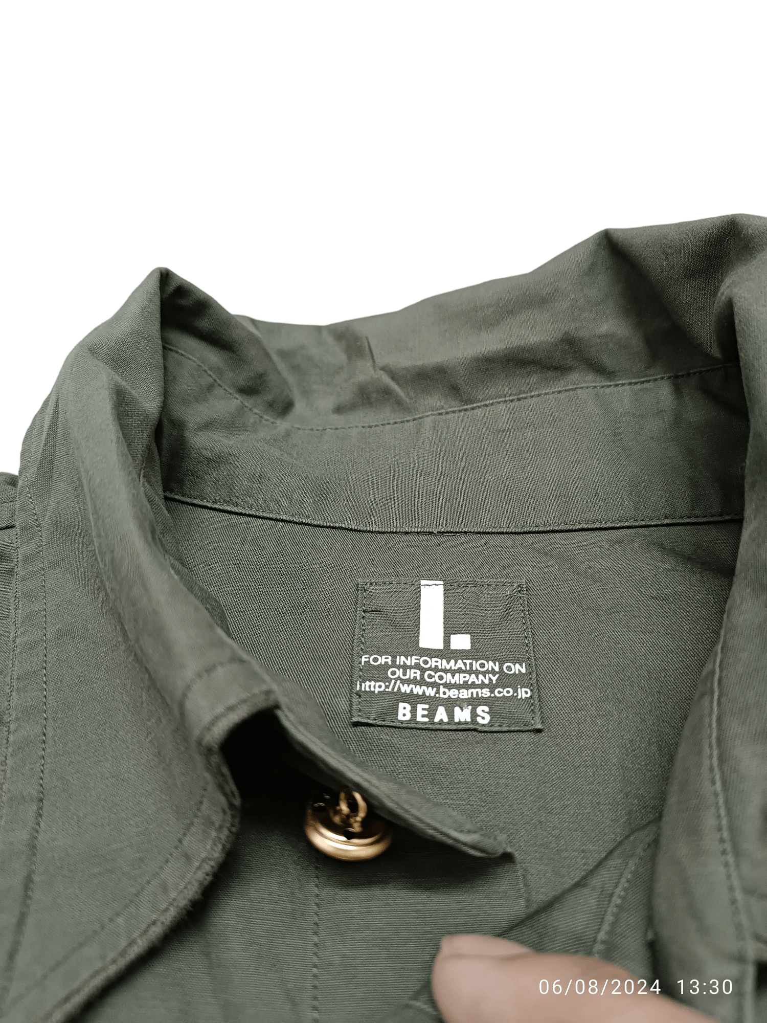 Beams Plus Beams Japan Army General shirt Size US M / EU 48-50 / 2 - 3 Thumbnail