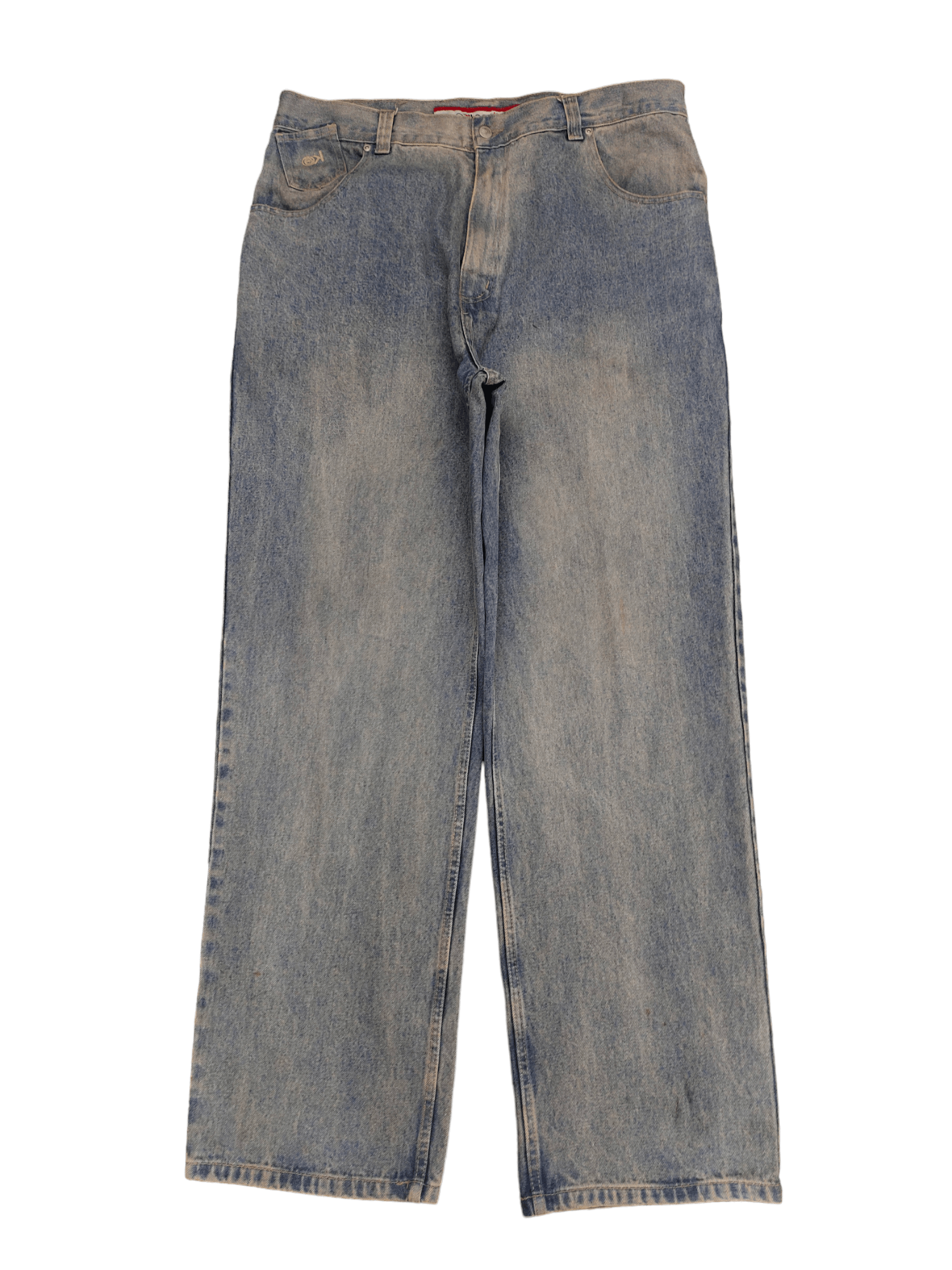 Ecko Unltd. Baggy Jeans Eklectik Genes Sand Wash Wide Leg Jeans Y2k Jnco Size US 38 / EU 54 - 9 Thumbnail