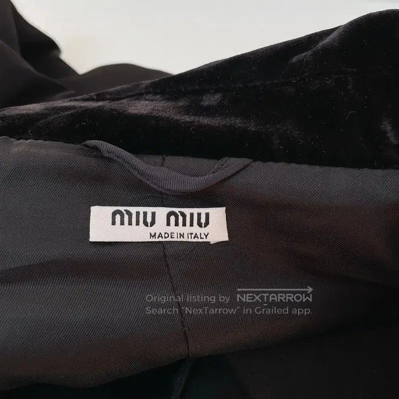Miu Miu Miu Miu Black Fall Jacket for Women . Size M / US 6-8 / IT 42-44 - 6 Thumbnail