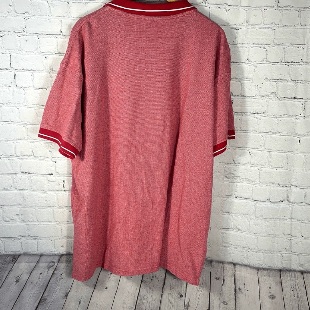 Vintage Stitches Washington Nationals Polo Shirt Mens Red Short Sleeve 2XL Size US XXL / EU 58 / 5 - 5 Thumbnail