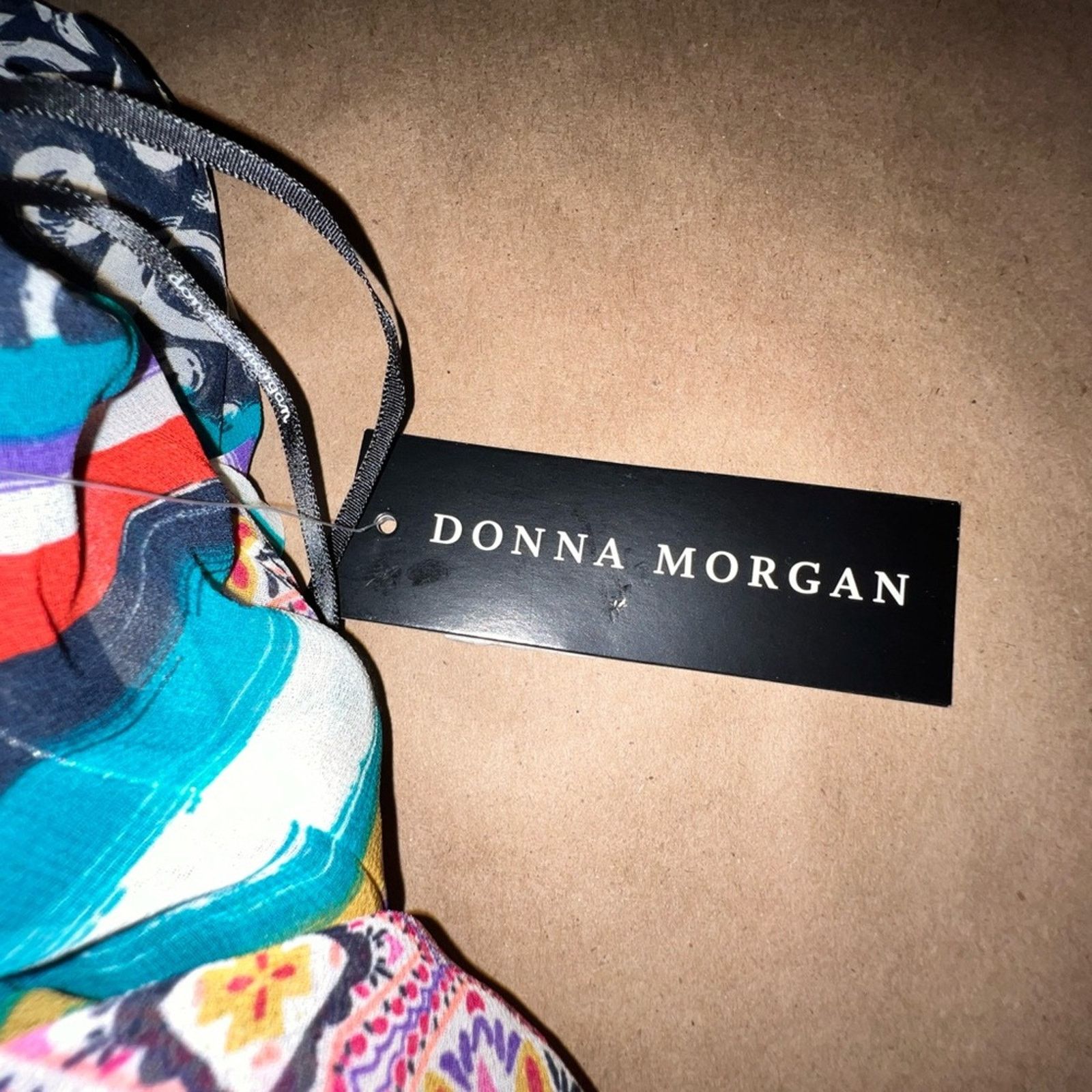 Donna Morgan Anthropologie Donna Morgan Mayrona Midi Dress size 16 NWT Size XXL / US 16-18 / IT 52-54 - 7 Thumbnail