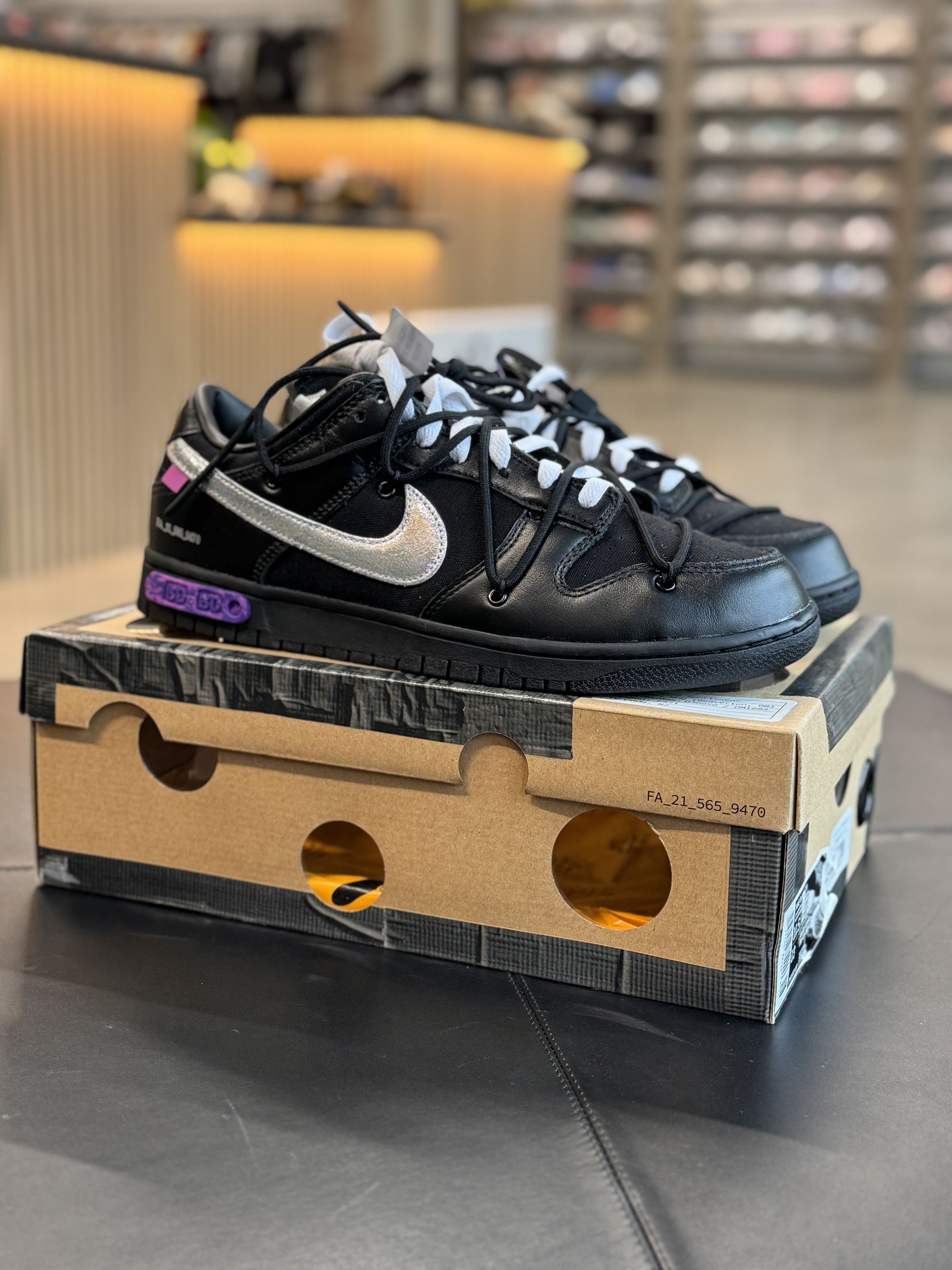Nike Nike Dunk Low Off-White Lot 50 | Grailed