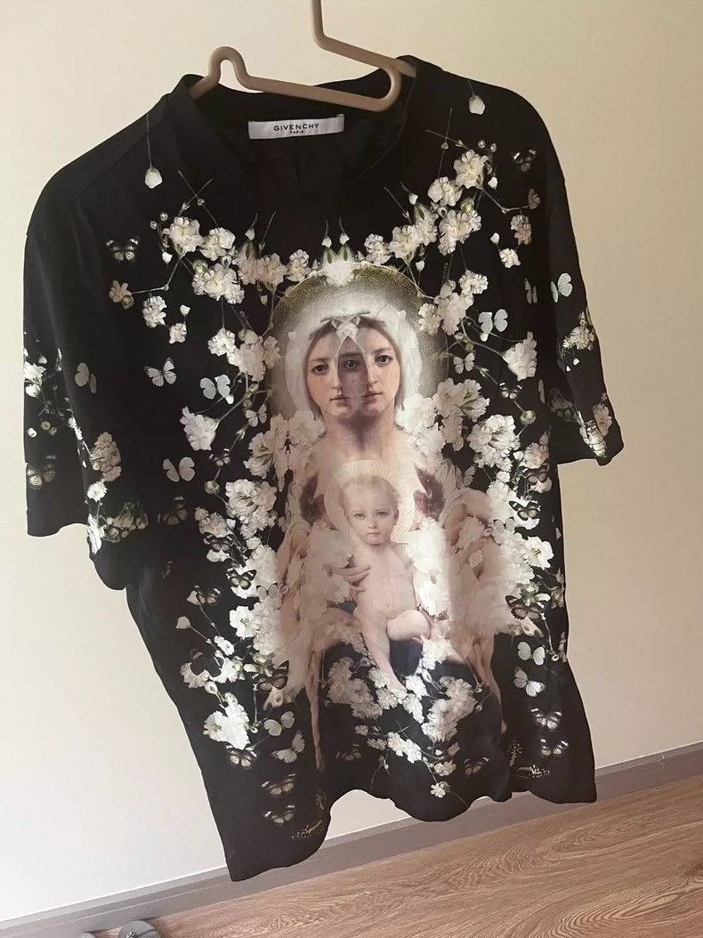 Givenchy Givenchy Virgin Mary T-shirt, short sleeve 2506-Nextarrow Size US S / EU 44-46 / 1 - 2 Thumbnail