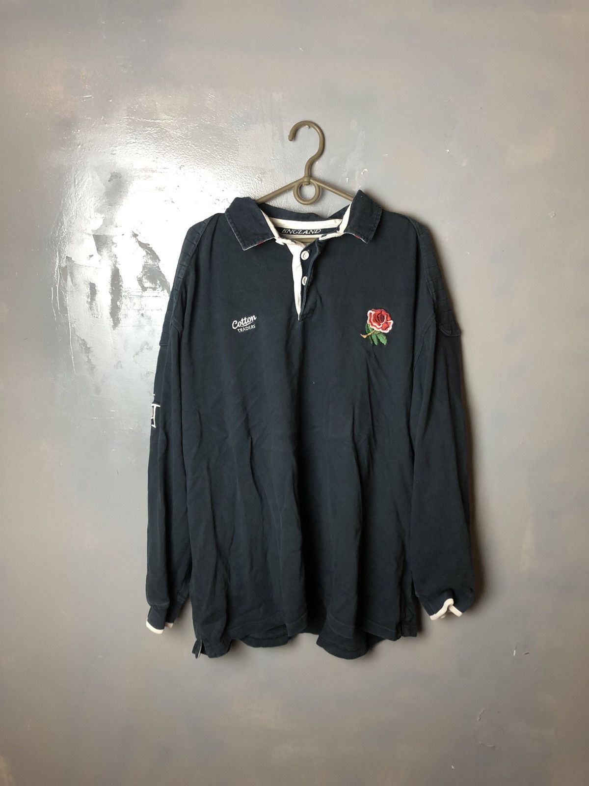 Vintage Vintage men’s rugby jersey England Cotton size 3xl Size US XXL / EU 58 / 5 - 1 Thumbnail