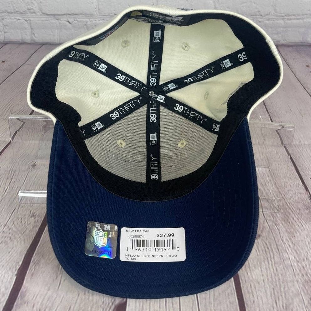 New Era New Era 39THIRTY 2022 NFL New England Patriots Sideline Hat Size ONE SIZE - 6 Thumbnail