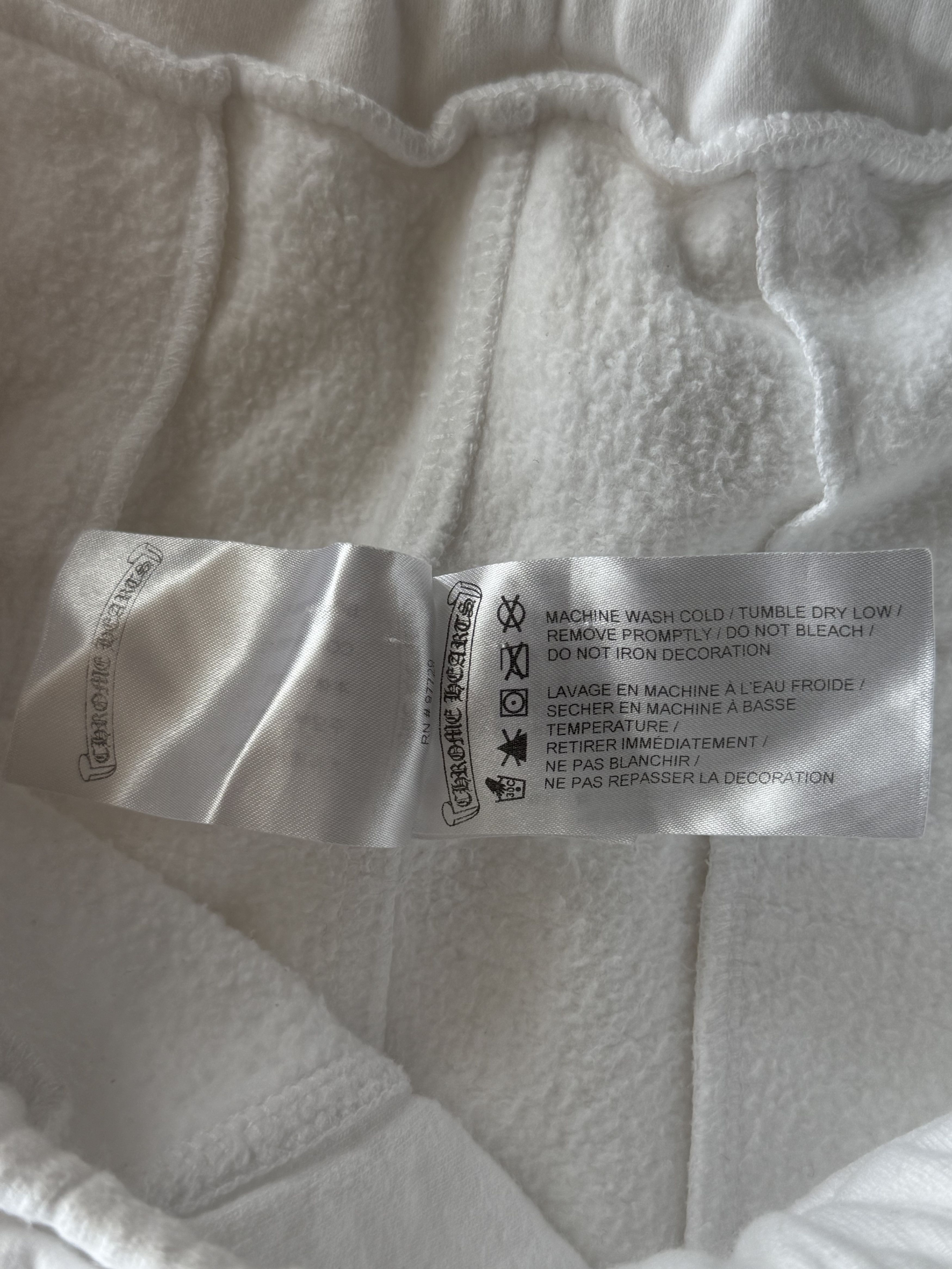 Chrome Hearts Chrome Hearts Matty Boy White USA Sweatpants Size US 30 / EU 46 - 4 Thumbnail