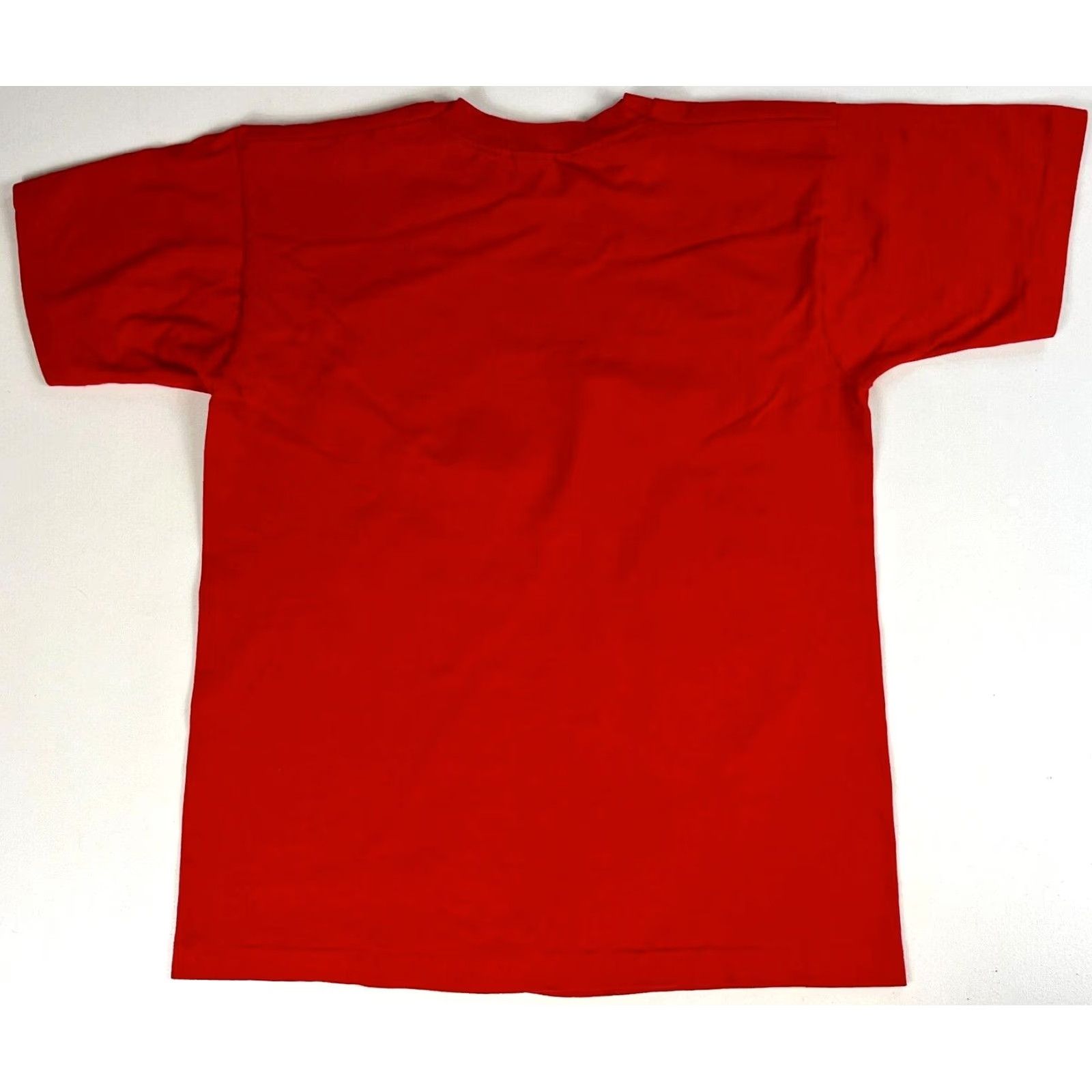 Fruit Of The Loom VINTAGE Chicago Bulls 1993 NBA World Champions T-Shirt Men Large Red Cotton USA 90s 3Peat Fans Shirt Size US L / EU 52-54 / 3 - 2 Thumbnail