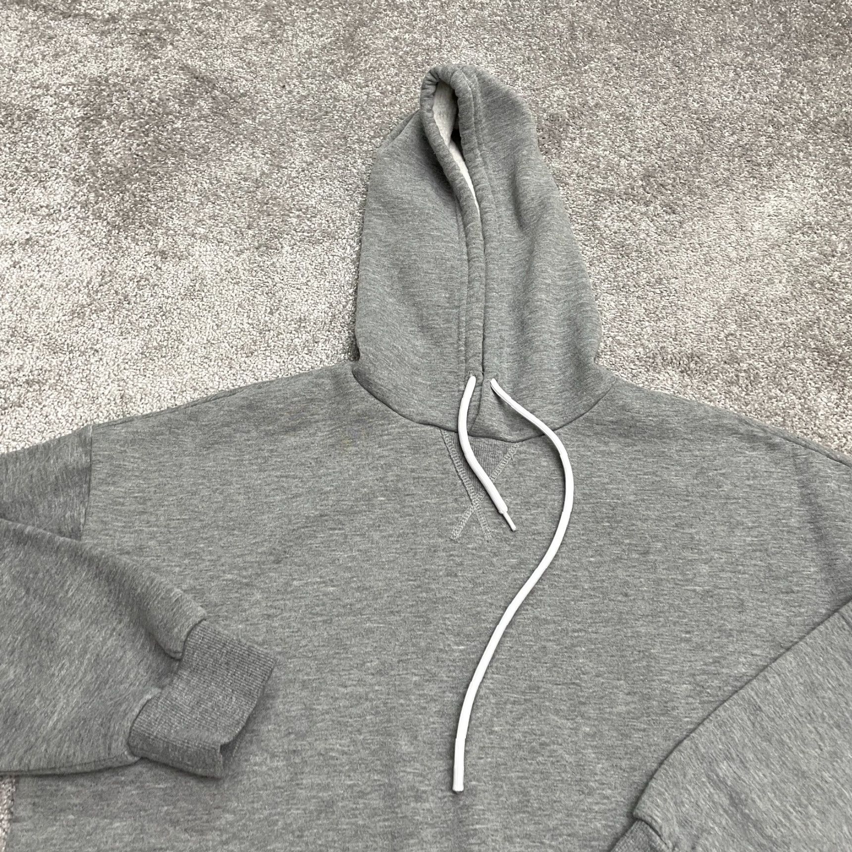 Forever 21 FOREVER 21 Pullover Hoodie Womens 0X Gray Hooded Fleece Oversized Casual Sweatshirt Shirt Size XL / US 12-14 / IT 48-50 - 3 Thumbnail