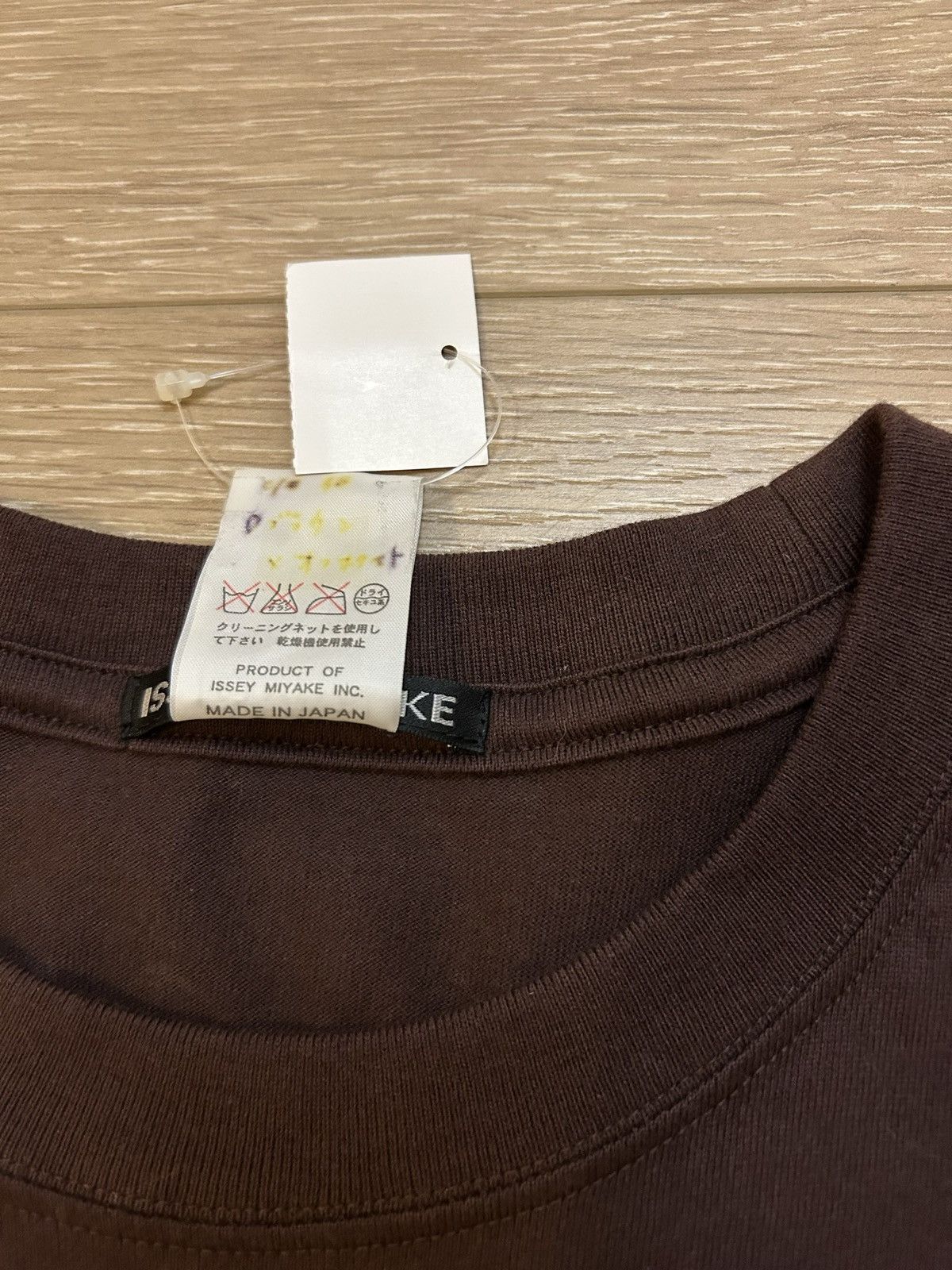 Issey Miyake TRACK sample tee Tops
