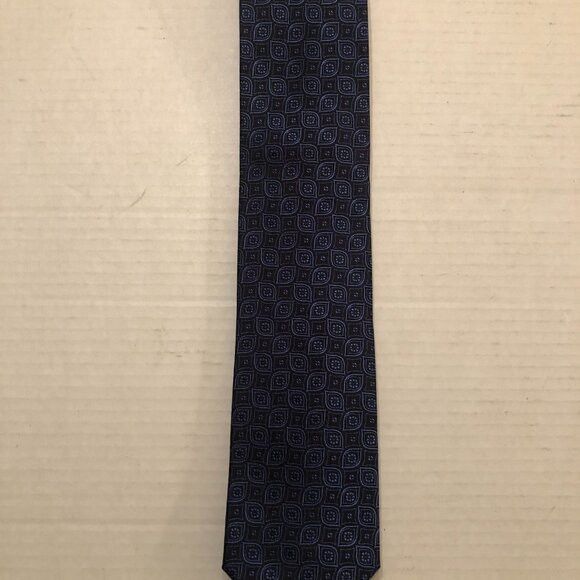 Other fabio FERRETTI men's new blue 100%silk tie 3" X 60" Size ONE SIZE - 2 Thumbnail
