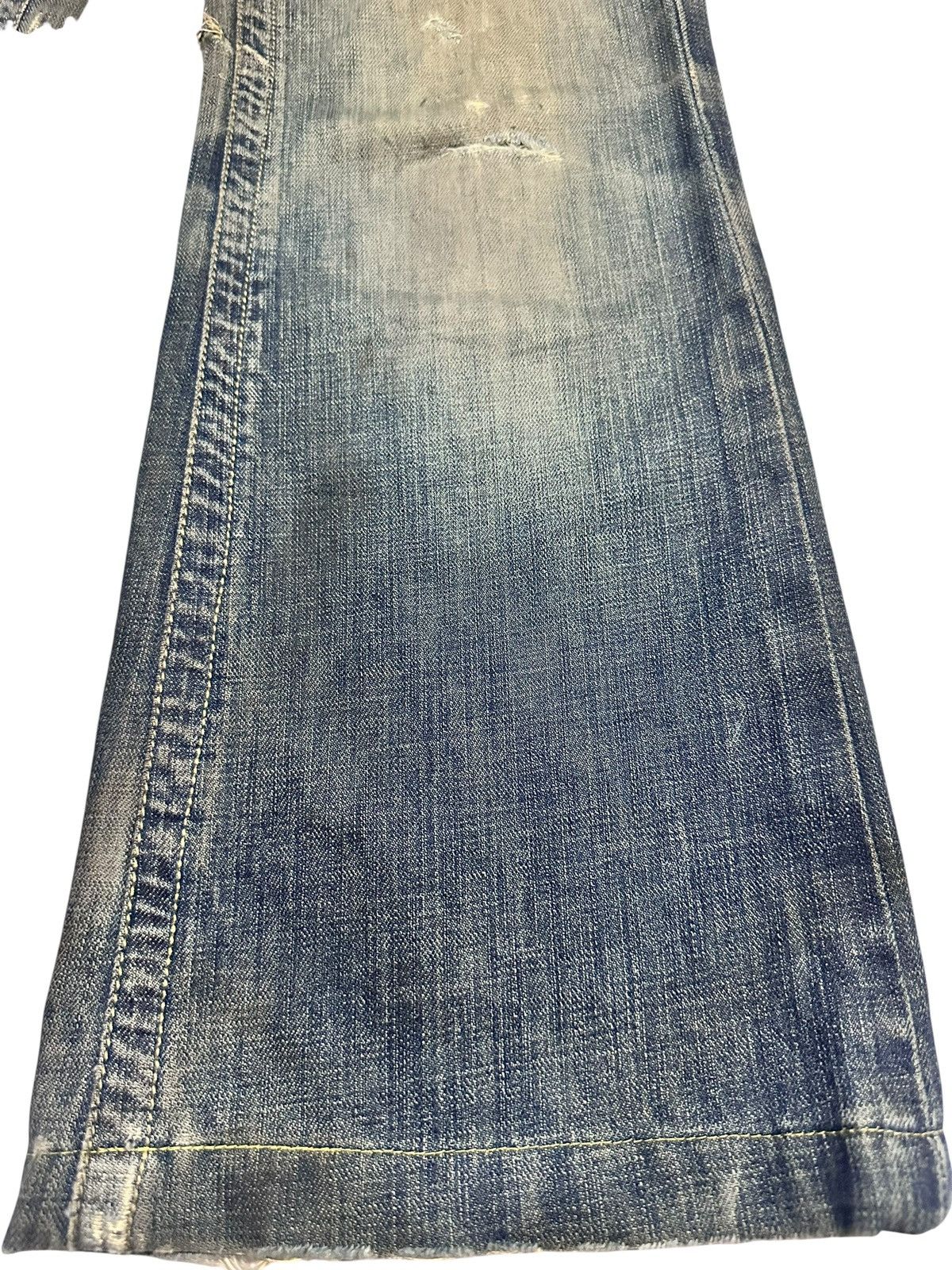 Japanese Brand Q.Co.Co. Vintage Distressed Japan Flare Style With Mudwash Size US 30 / EU 46 - 10 Thumbnail