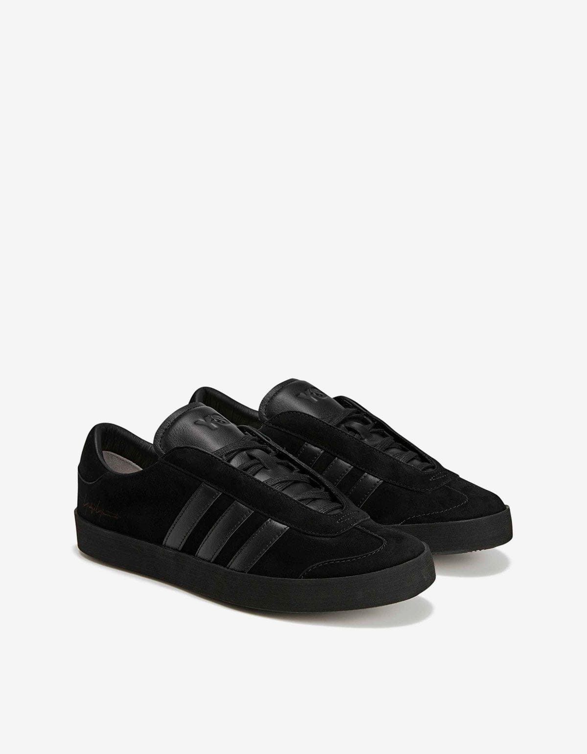 Y-3 Y-3 Black Gazelle Trainers Size US 9 / EU 42 - 1 Thumbnail