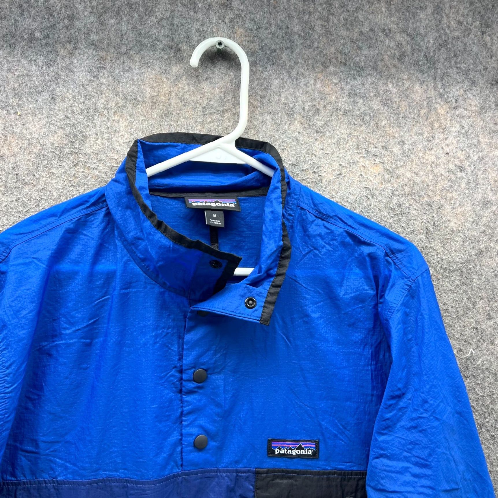 Patagonia Patagonia Jacket Mens Medium Royal Blue Windbreaker Snap Pullover Houndini Size US M / EU 48-50 / 2 - 7 Thumbnail