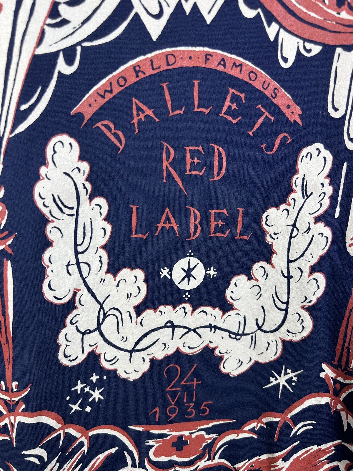 Vivienne Westwood Vivienne Westwood Red Label Ballets Center Logo T-Shirt Size XS / US 0-2 / IT 36-38 - 4 Thumbnail