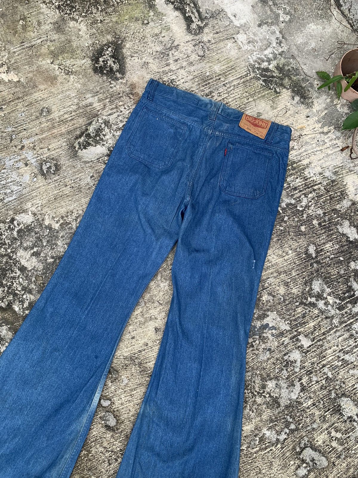 Big John × Hysteric Glamour × Le Grande Bleu (L.G.B.) Sun faded 🔥 flare Big john bush pants bootcut jeans Size US 34 / EU 50 - 14 Thumbnail