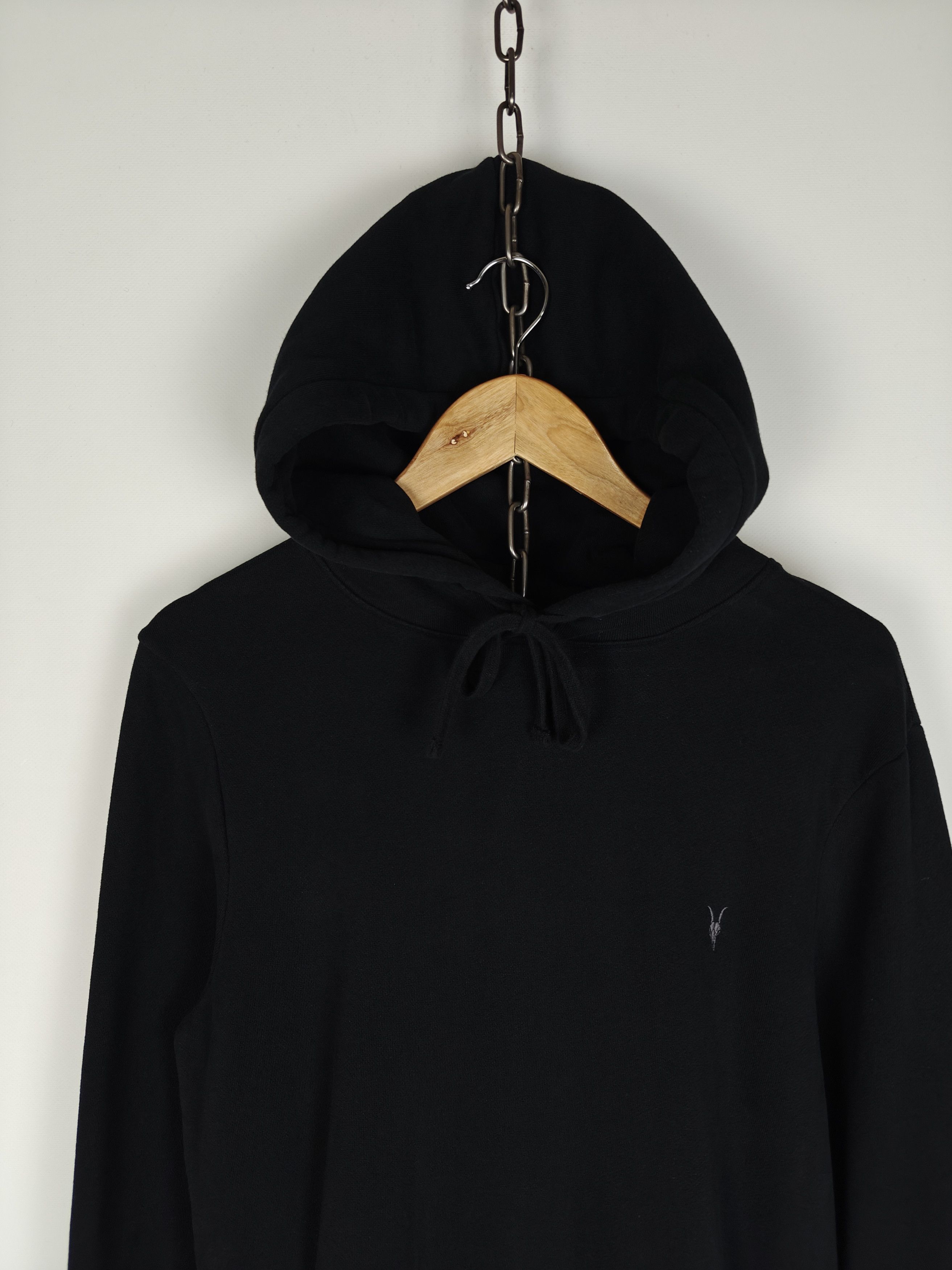 Allsaints Allsaints Hoodie Small Logo Pullover Black size M Size US M / EU 48-50 / 2 - 2 Thumbnail
