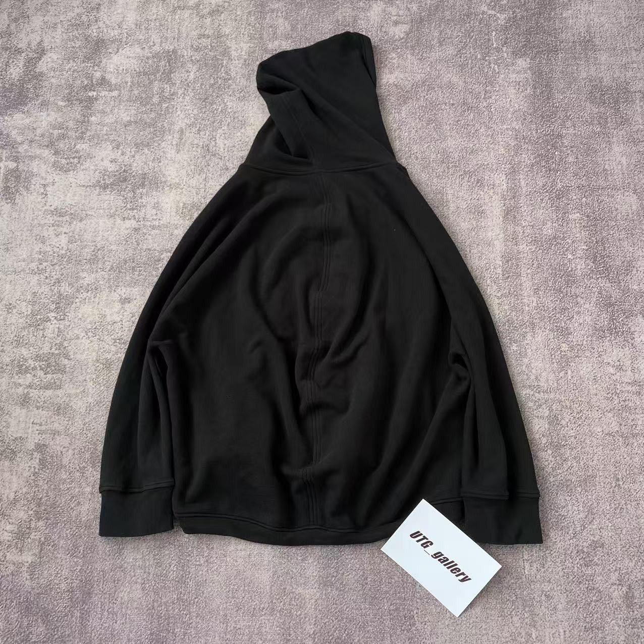 Balenciaga Copyright Logo Zip Up Hoodie