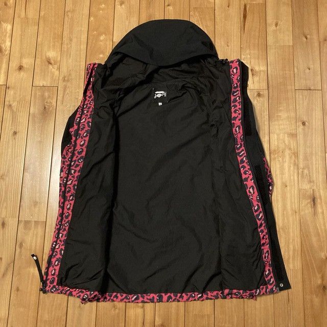 Bape BAPE Leopard camo hoodie snowboard jacket a bathing ape NIGO Size US XL / EU 56 / 4 - 6 Thumbnail