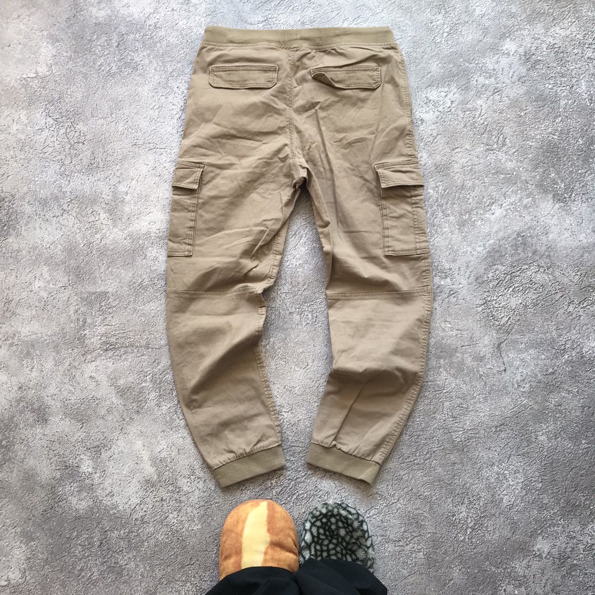 Vintage Vintage 90s Baggy Cargo Pants Distressed Workwear Streetwear Size US 33 - 6 Thumbnail