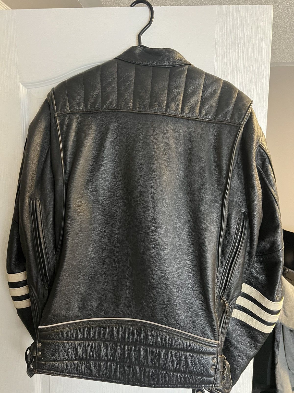 Vintage Vintage biker jacket Size US L / EU 52-54 / 3 - 2 Thumbnail