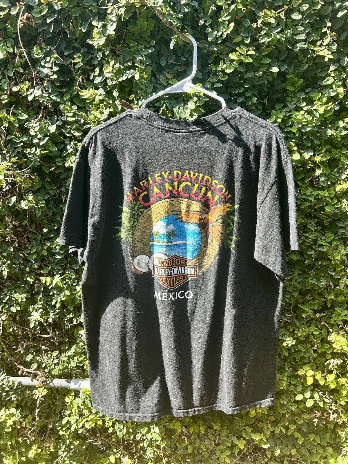 Harley Davidson Vintage Harley Davidson, all over Print Graphic Cancun Tee Size US L / EU 52-54 / 3 - 3 Thumbnail