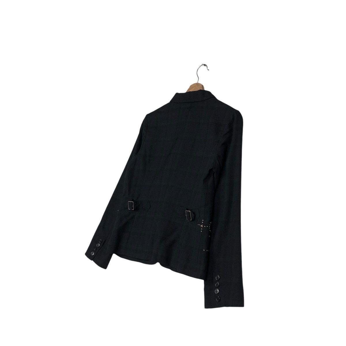Issey Miyake 🔥VINTAGE CROPPED JACKET BIKER SUNAOKUWAHARA ISSEY MIYAKE Size US M / EU 48-50 / 2 - 12 Thumbnail